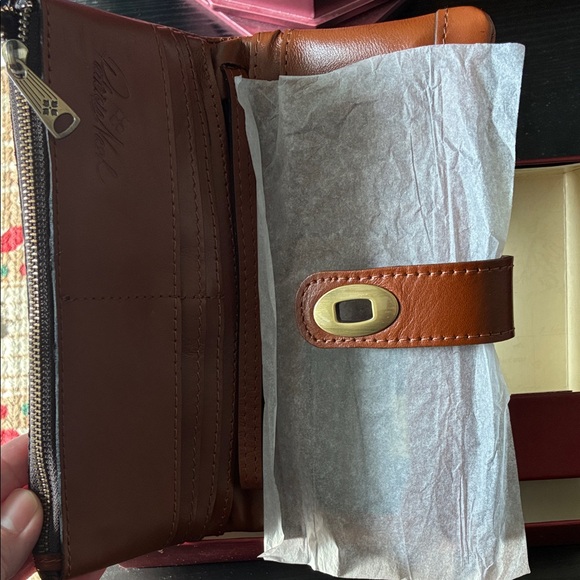 Patricia Nash Annesley Florence tooled leather wallet boxed - Picture 2 of 6